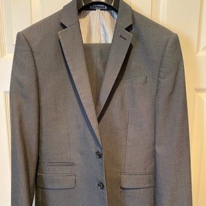 Express gray suit 2 piece men’s. 38s. 32x30
